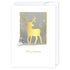 Gold Reindeer: NZ Made Greeting Card, Christmas, , by Icandy Design Ltd