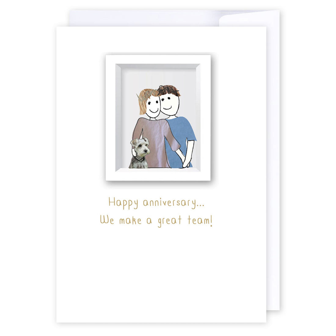 Great team: NZ Made Greeting Card, Anniversary, Clearance, by Icandy Design Ltd