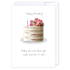Happy cake day: NZ Made Greeting Card, Birthday, For Her, Lisa&