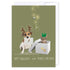 Happy Howlidays: NZ Made Greeting Card, Cats & Dogs, Christmas, Clearance by Icandy Design Ltd