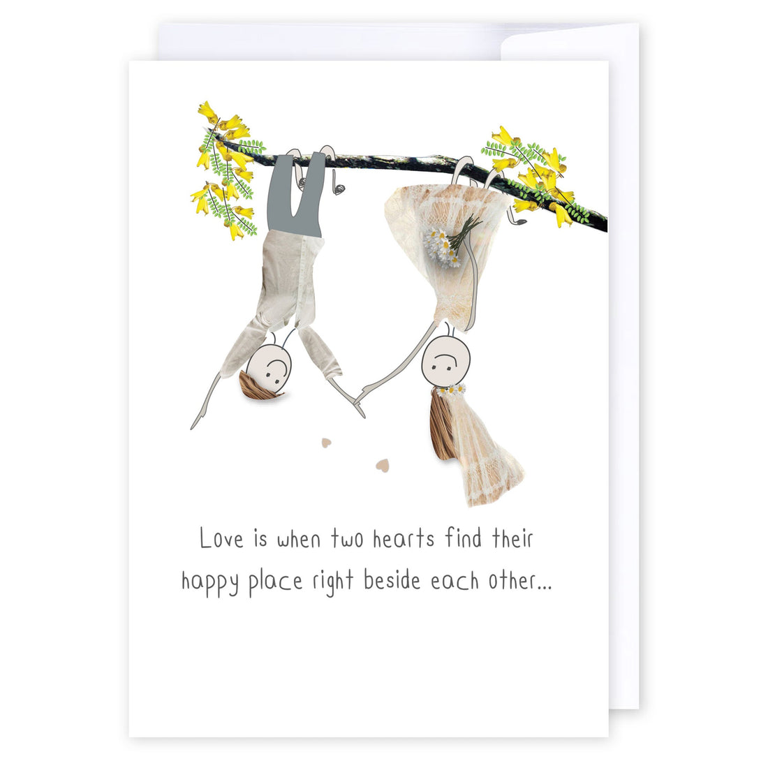 Happy place: NZ Made Greeting Card, Love, New, Wedding by iCandy Publishing
