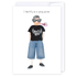 I identify as a young person: NZ Made Greeting Card, Appreciation, Hilda & Co., New by iCandy Publishing