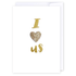 I love us: NZ Made Greeting Card, Anniversary, Birthday, Lisa&