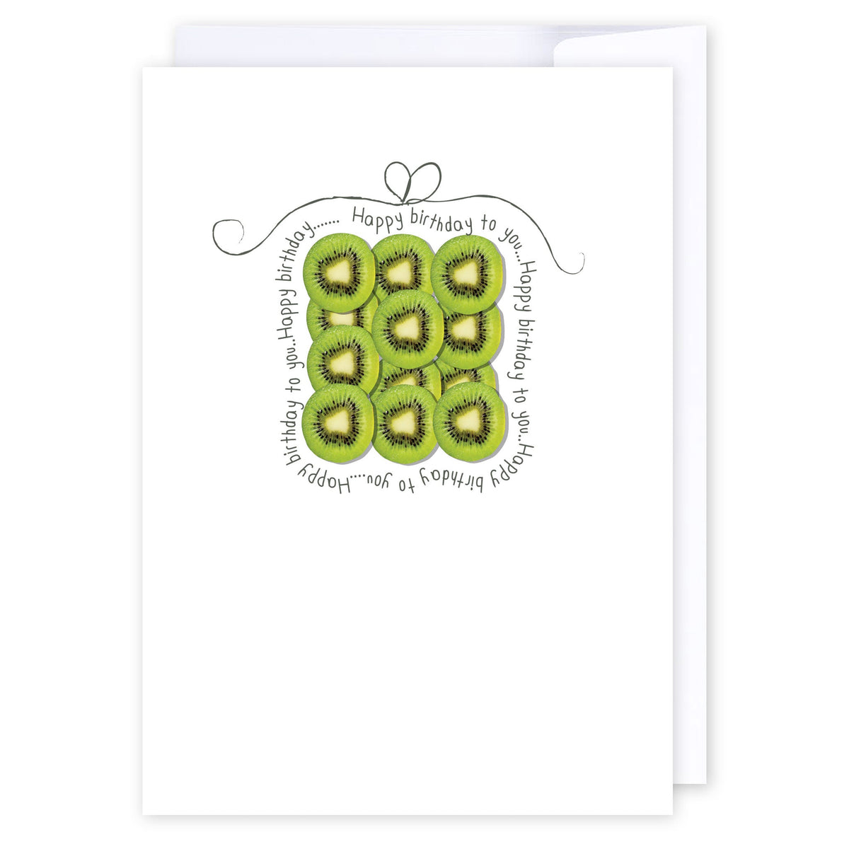 Kiwifruit Birthday Gift: NZ Made Greeting Card, Birthday, Jandal & Ink, Kiwiana by iCandy Publishing
