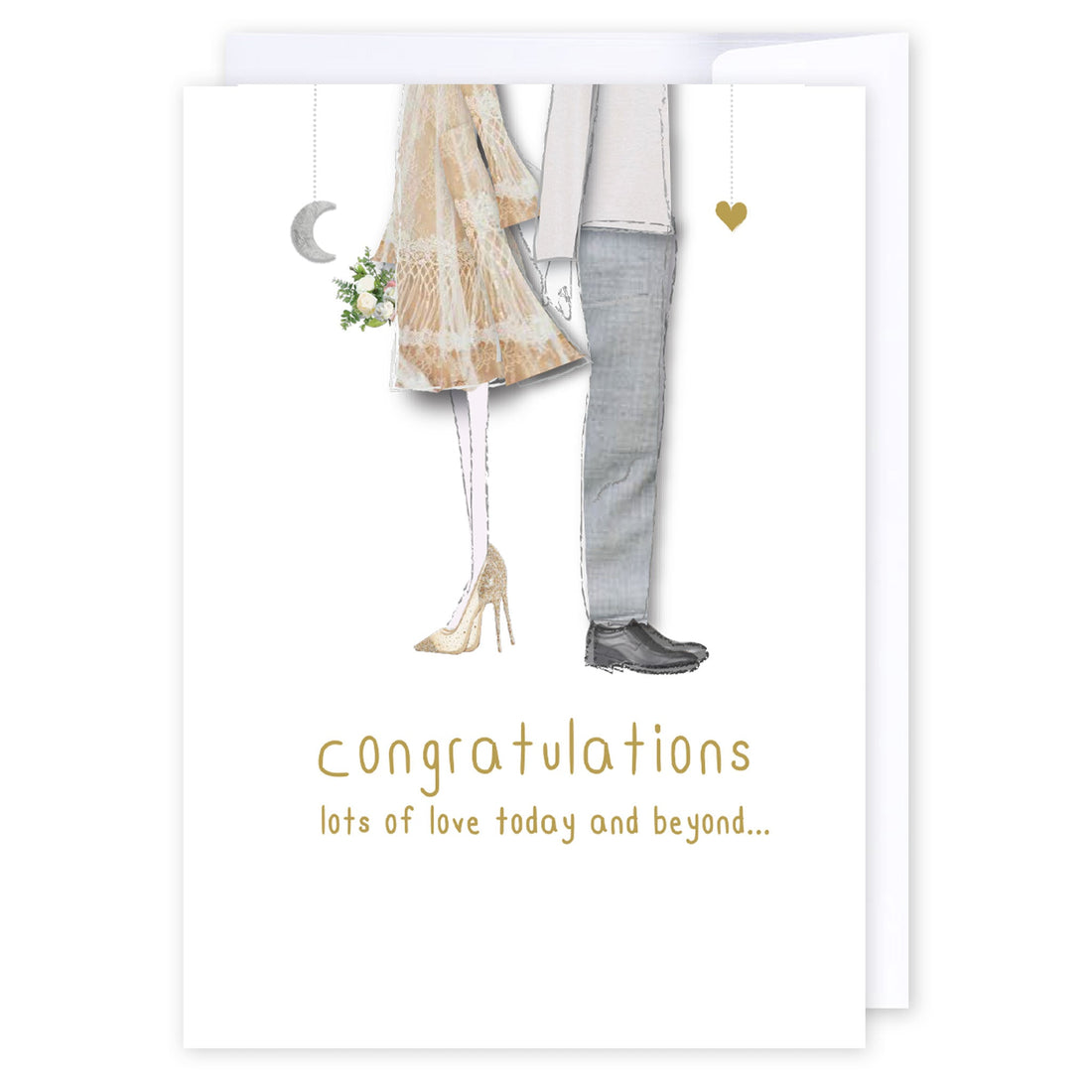 Love today and beyond: NZ Made Greeting Card, Best sellers, Wedding, by Icandy Design Ltd