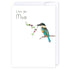 Love you Mum: NZ Made Greeting Card, Birthday, Kiwiana, Mums by Icandy Design Ltd