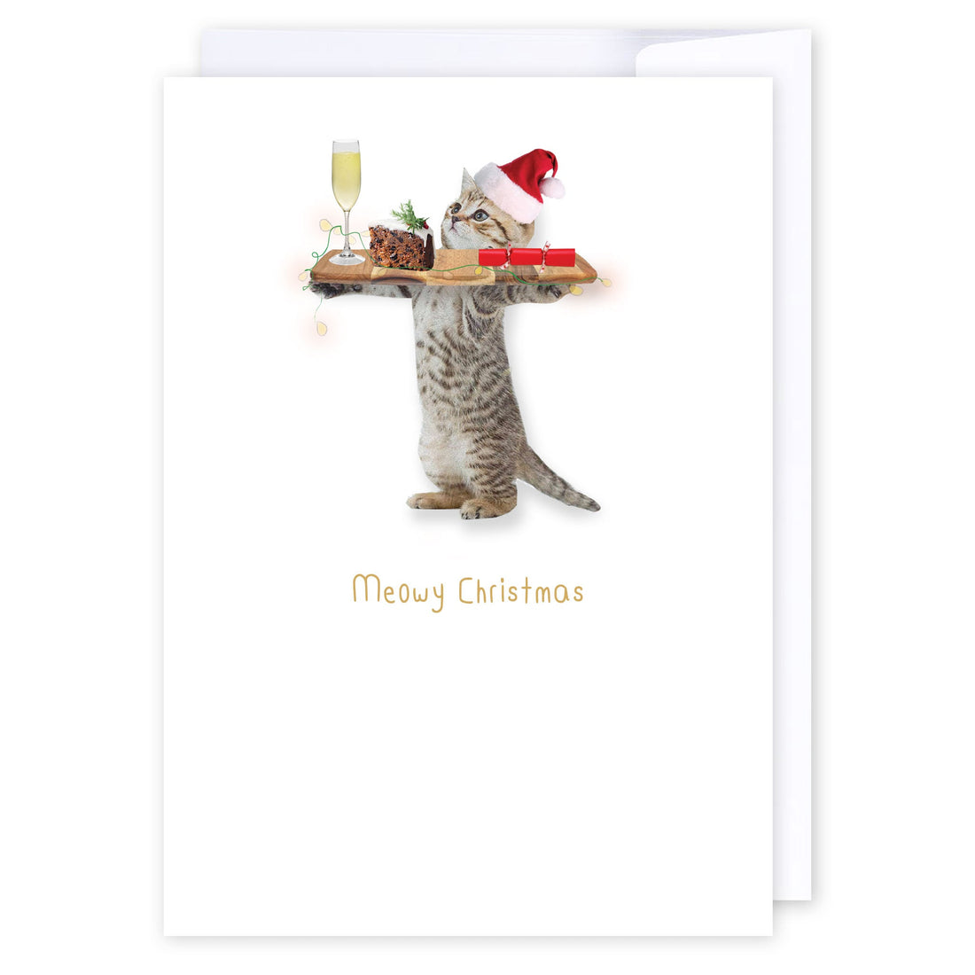 Meowy Christmas: NZ Made Greeting Card, Christmas, Clearance, by Icandy Design Ltd
