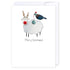 Merry Christmas Sheep & Tui: NZ Made Greeting Card, Christmas, Kiwiana, by Icandy Design Ltd