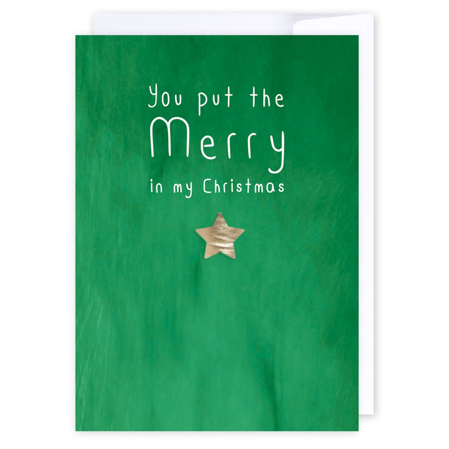 Merry in My Christmas: NZ Made Greeting Card, Christmas, , by iCandy Publishing