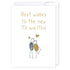 Mr and Mrs: NZ Made Greeting Card, Lisa&