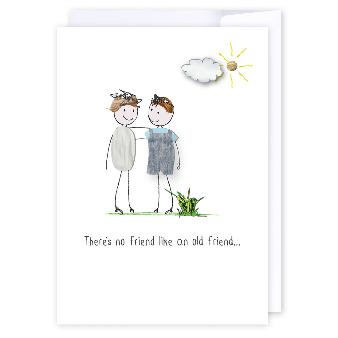 Old friend: NZ Made Greeting Card, Friendship, , by Icandy Design Ltd