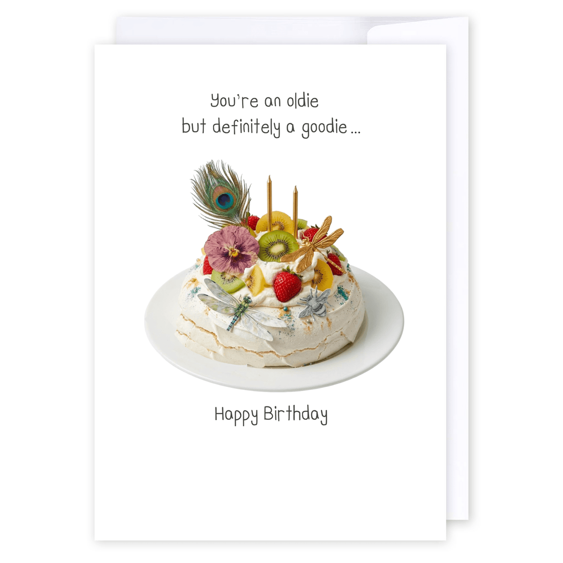 Oldie but a goodie: NZ Made Greeting Card, Best sellers, Birthday, Jandal &amp; Ink by iCandy Publishing