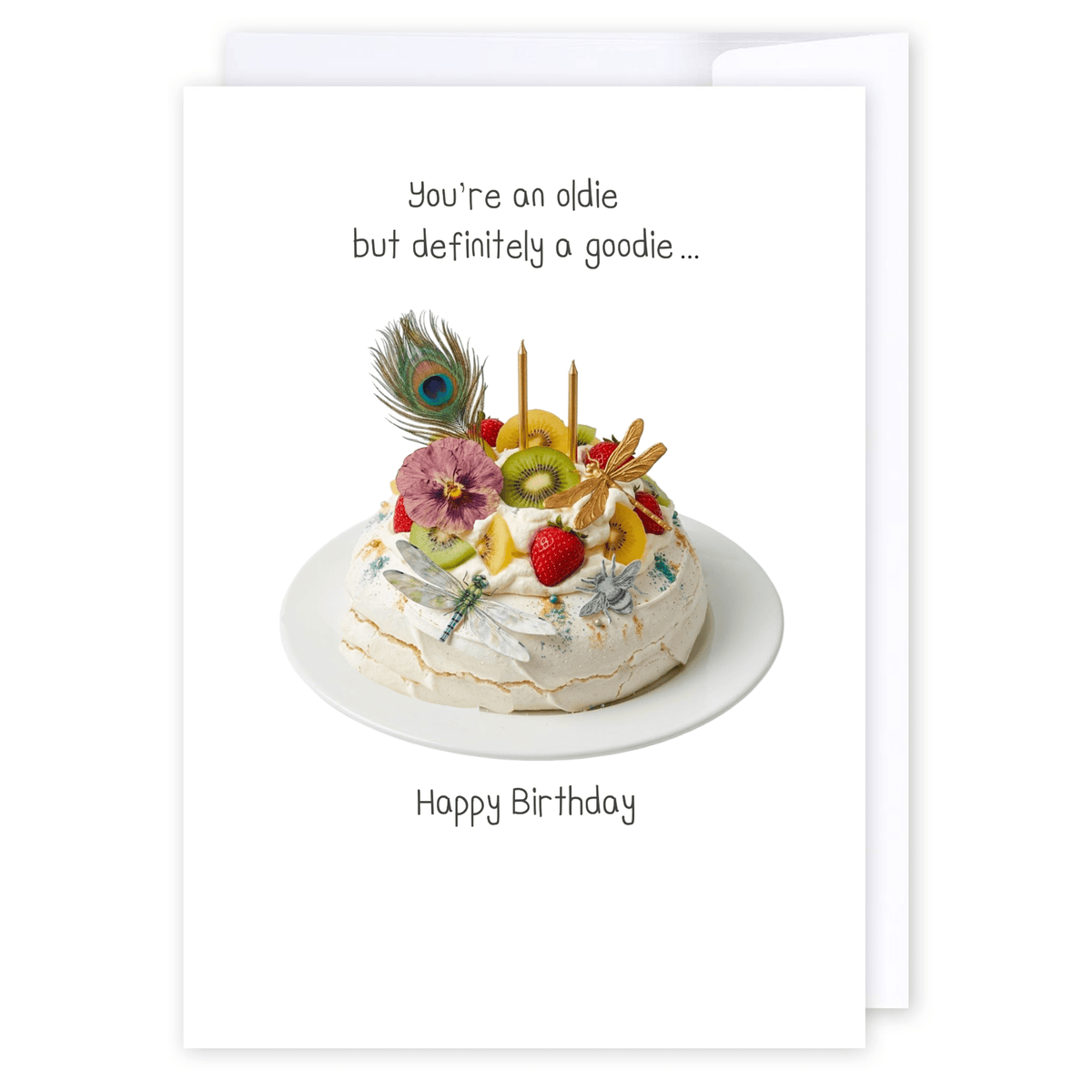 Oldie but a goodie: NZ Made Greeting Card, Best sellers, Birthday, Jandal & Ink by iCandy Publishing