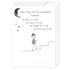 One Step At A Time: NZ Made Greeting Card, Best sellers, Encouragement, by Icandy Design Ltd
