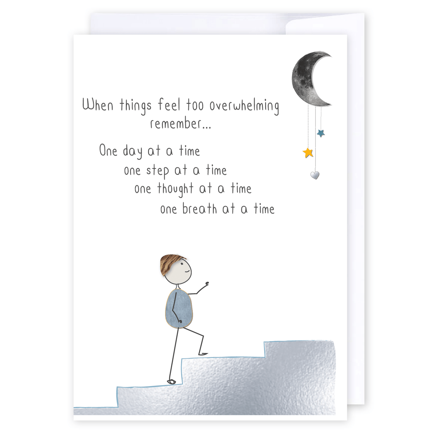 One Step At A Time: NZ Made Greeting Card, Best sellers, Encouragement, Lisa&