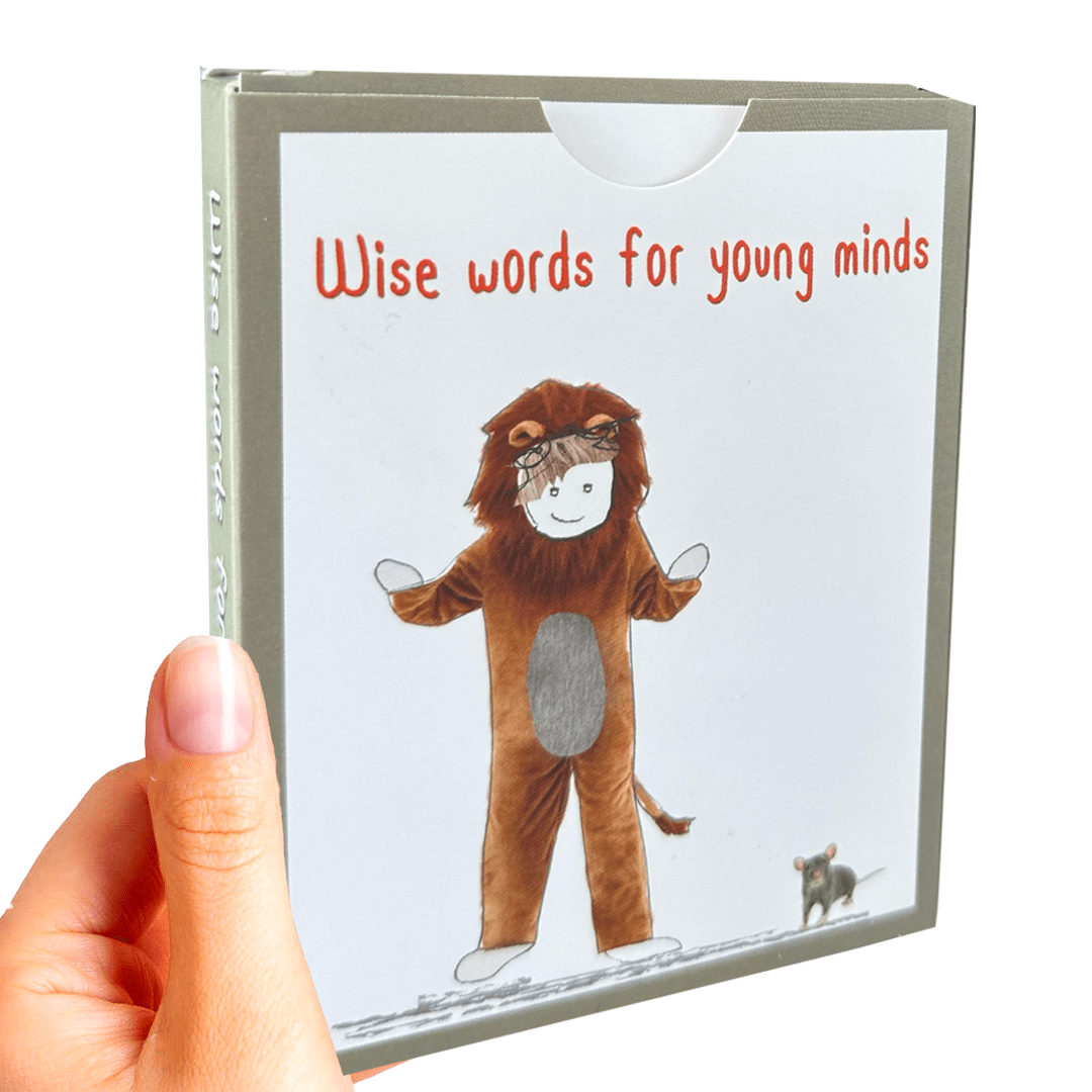 Positivity Pack - Wise Words For Young Minds: NZ Made Greeting Card, , , by Icandy Design Ltd