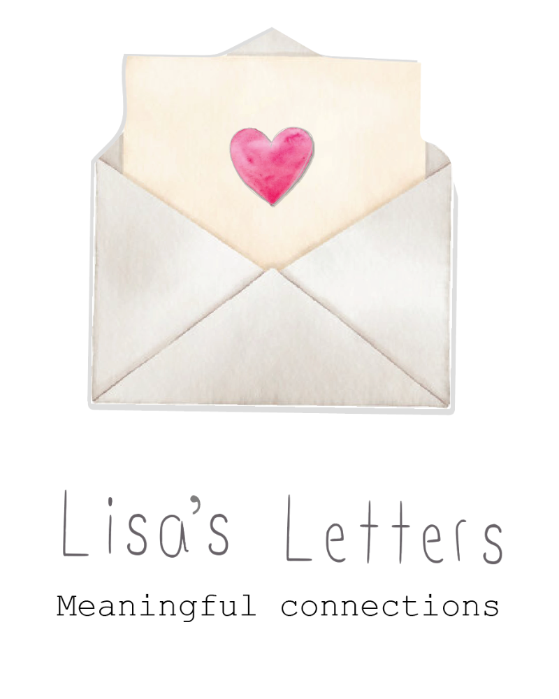 Lisa's Letters image with greeting card illustration a letter with a heart inside by icandy publishing
