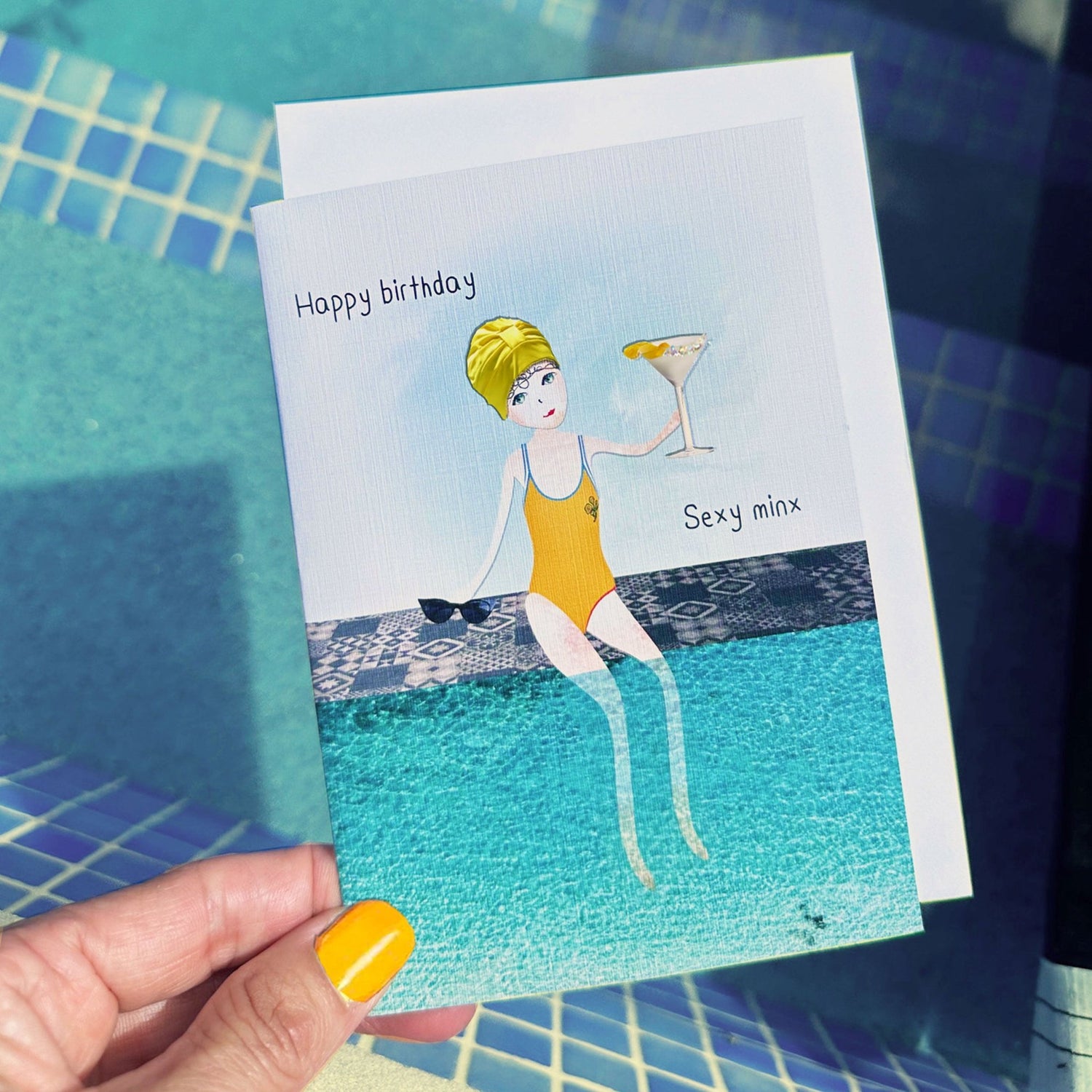 Sexy Minx: NZ Made Greeting Card, Birthday, For Her, Fun by Icandy Design Ltd
