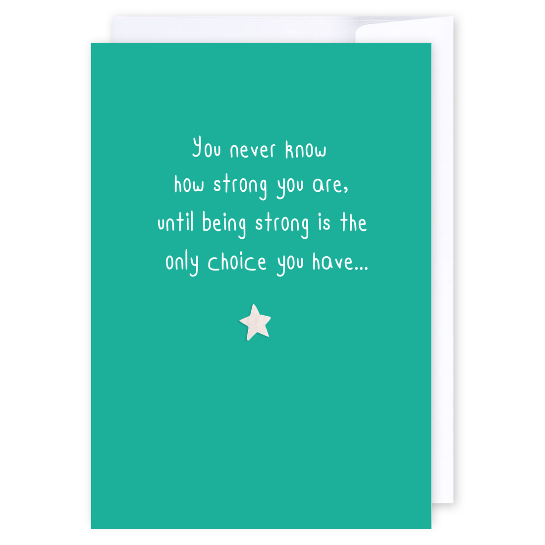 Strong: NZ Made Greeting Card, New, , by Icandy Design Ltd