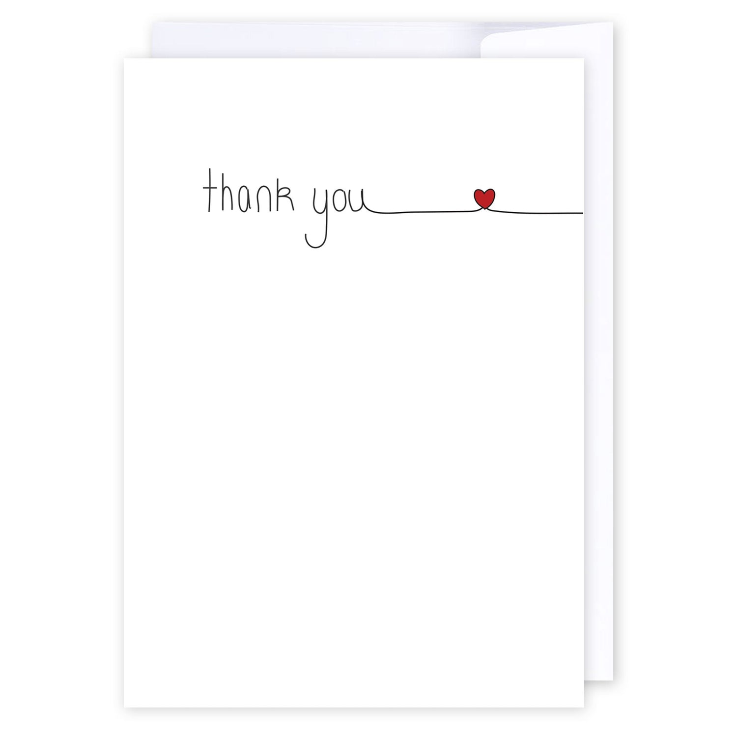 Thank you line: NZ Made Greeting Card, Appreciation, , by Icandy Design Ltd