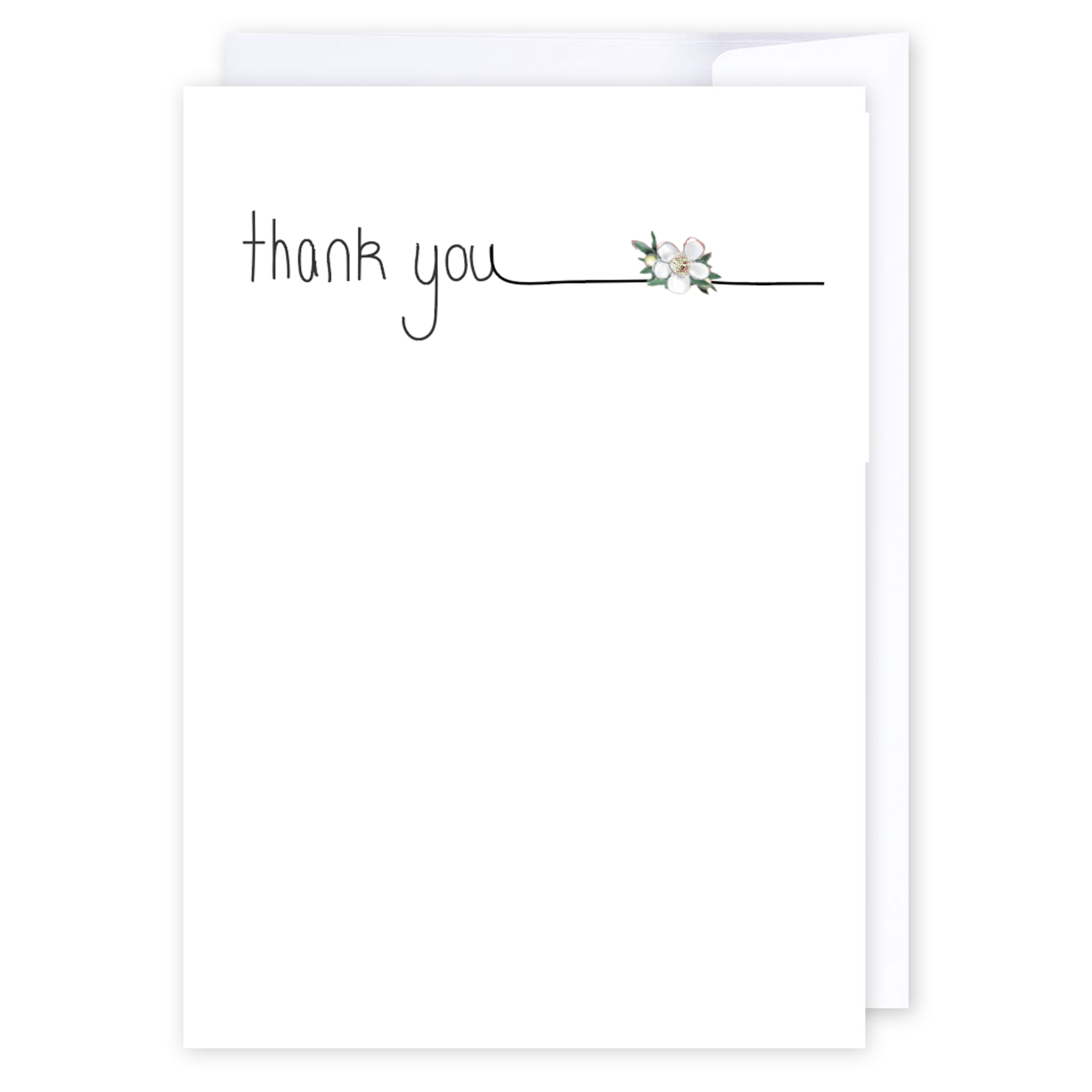 Thank you line: NZ Made Greeting Card, Appreciation, , by iCandy Publishing