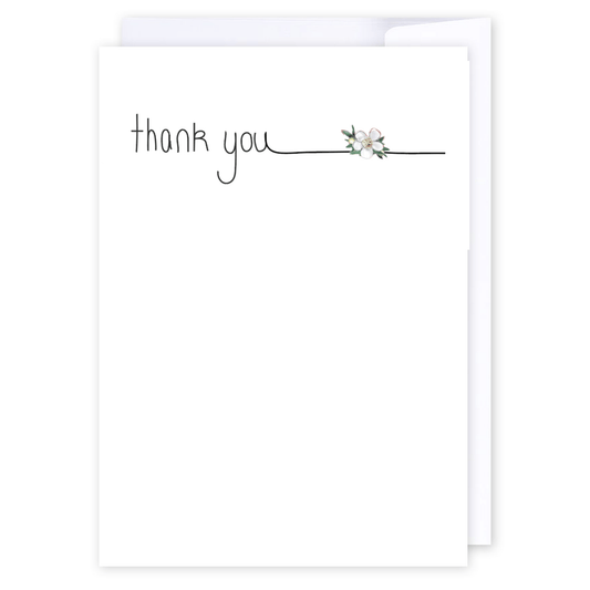 Thank you line: NZ Made Greeting Card, Appreciation, , by iCandy Publishing