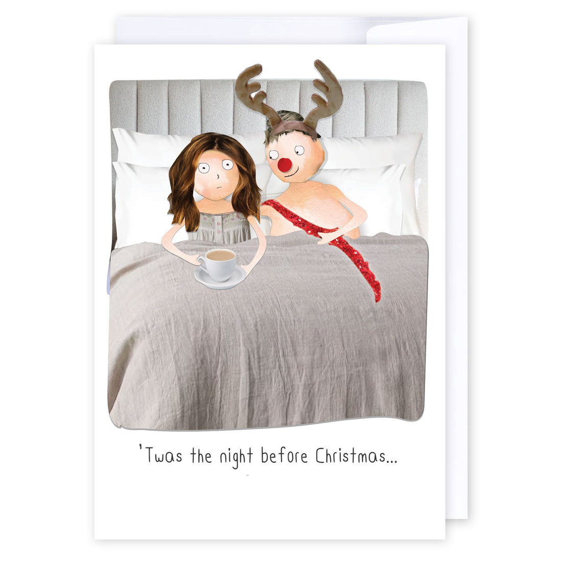 The Night Before Christmas: NZ Made Greeting Card, Christmas, New, by iCandy Publishing