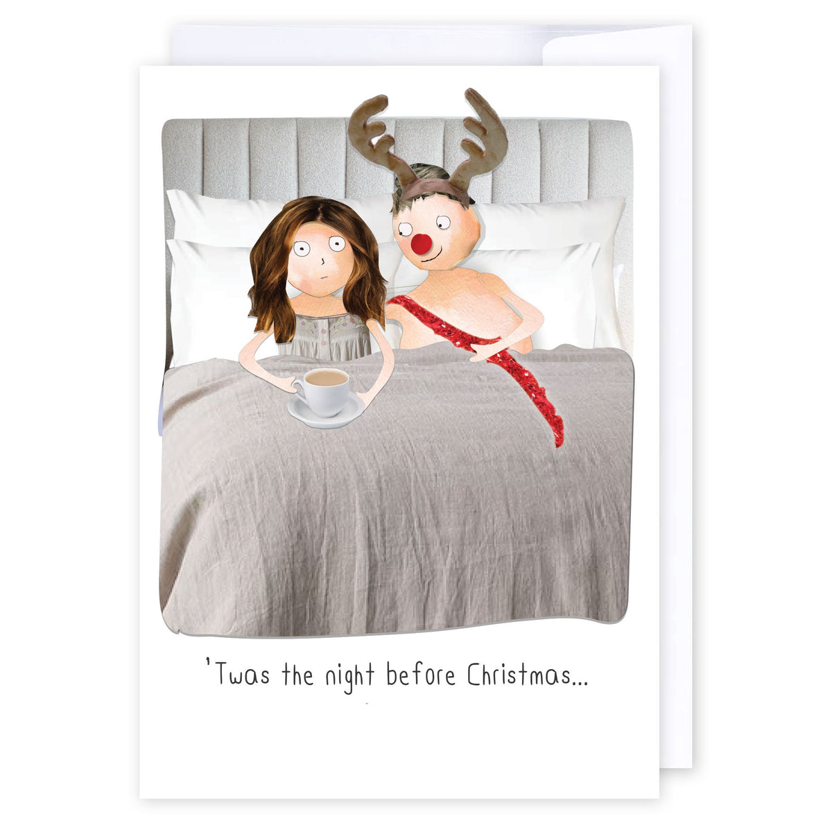 The Night Before Christmas: NZ Made Greeting Card, Christmas, New, by iCandy Publishing