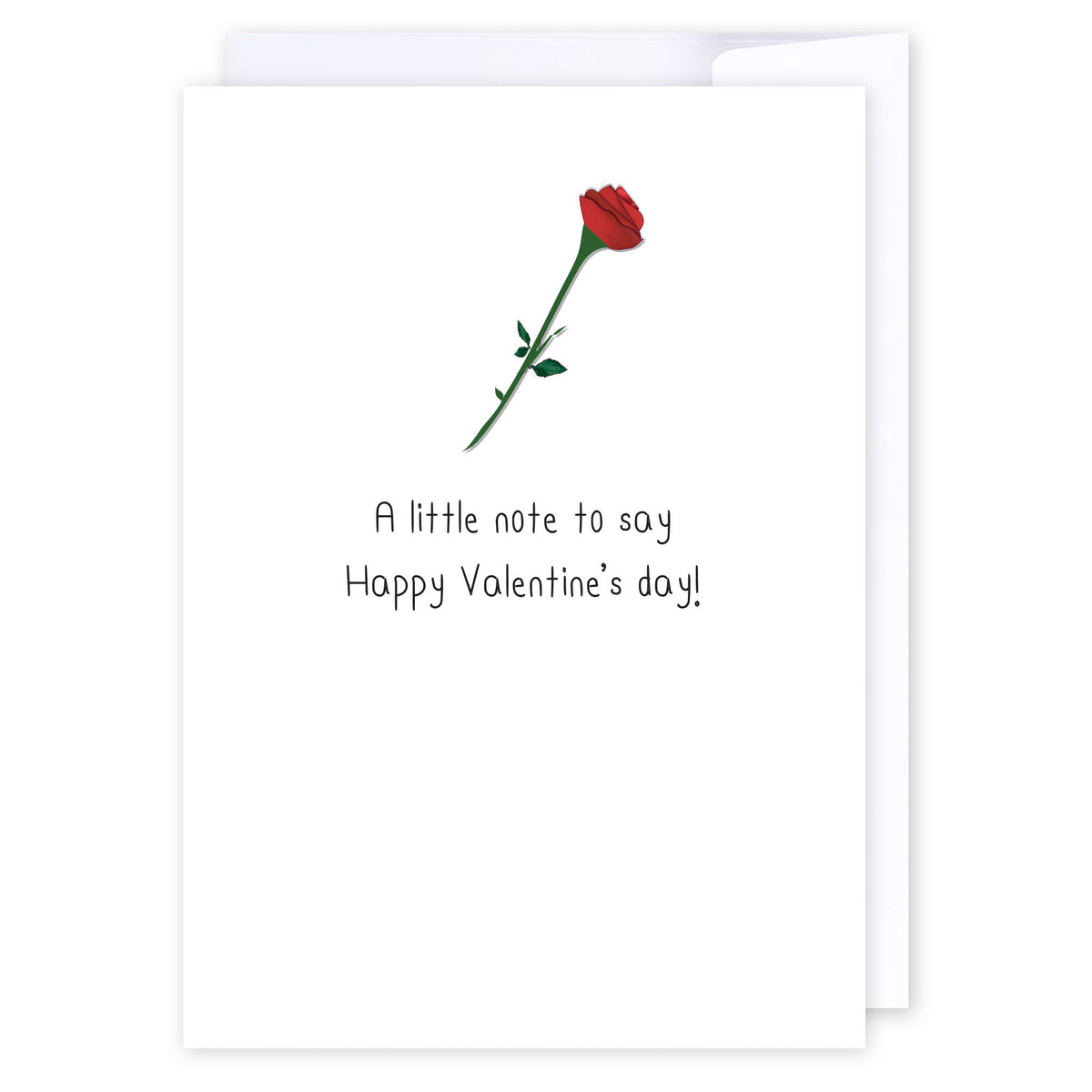 Valentine's Day Rose: NZ Made Greeting Card, Valentines, , by iCandy Publishing