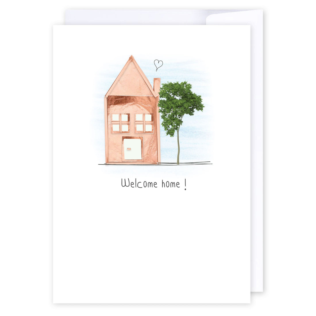 Welcome home: NZ Made Greeting Card, Welcome, , by Icandy Design Ltd