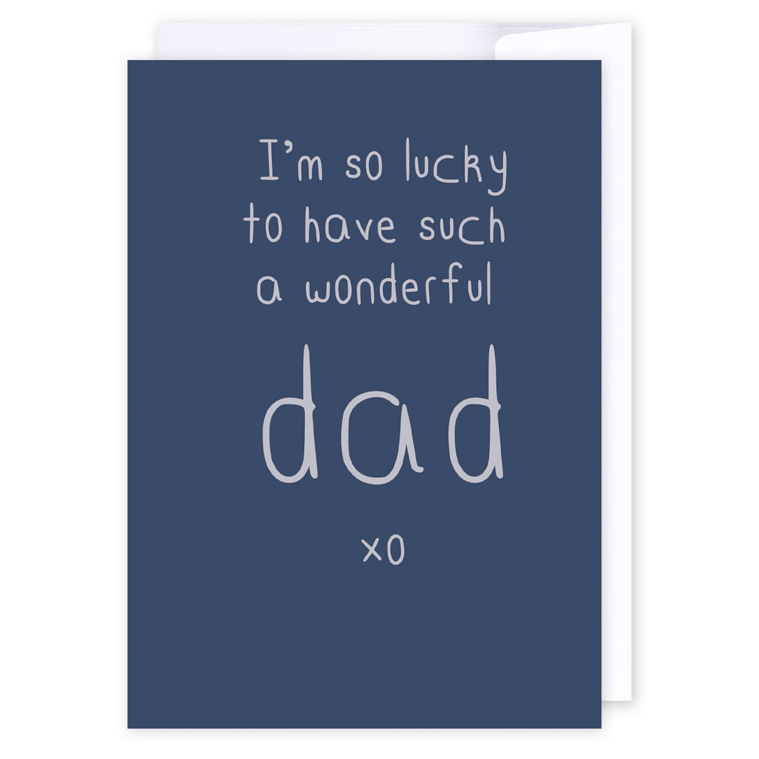 Wonderful dad: NZ Made Greeting Card, Birthday, Dads, by Icandy Design Ltd