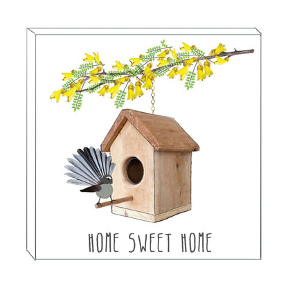 Art block - Home Sweet Home: NZ Made Greeting Card, , , by Icandy Design Ltd