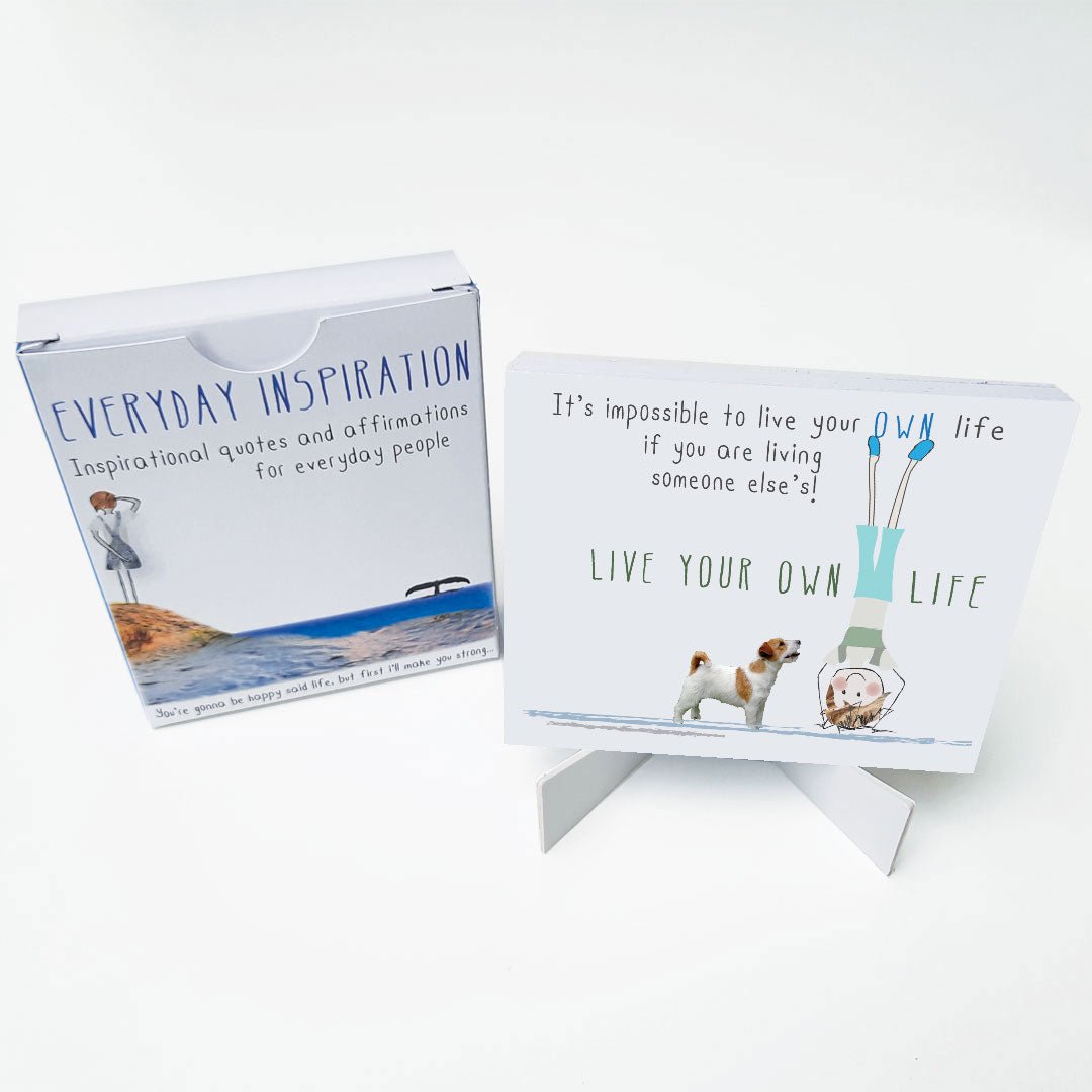 Everyday Inspiration Positivity Pack: NZ Made Greeting Card, , , by Icandy Design Ltd