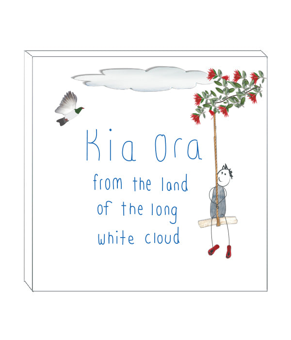 Art block - Kiwi Kia Ora