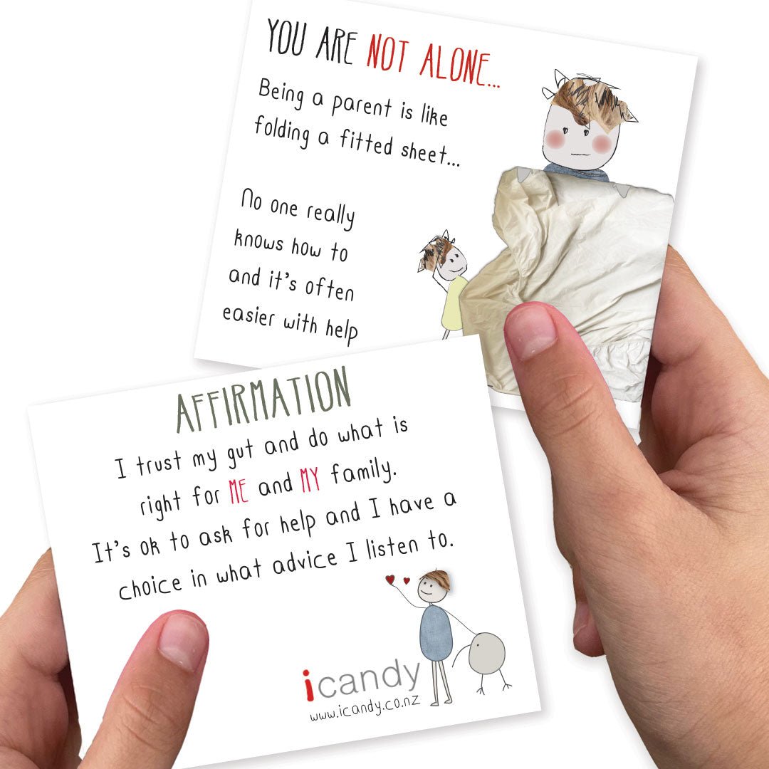 Positivity Pack - Positivity For Parents: NZ Made Greeting Card, , , by Icandy Design Ltd