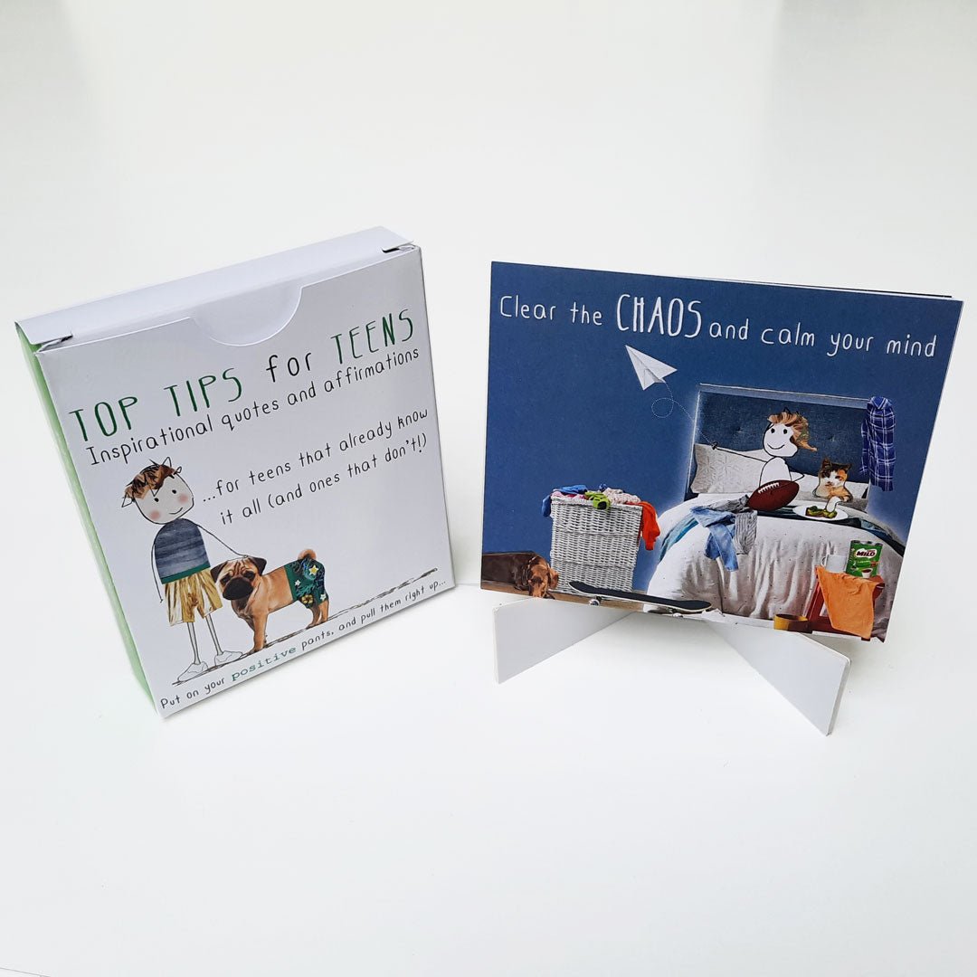 Positivity Pack - Top Tips For Teens: NZ Made Greeting Card, , , by Icandy Design Ltd