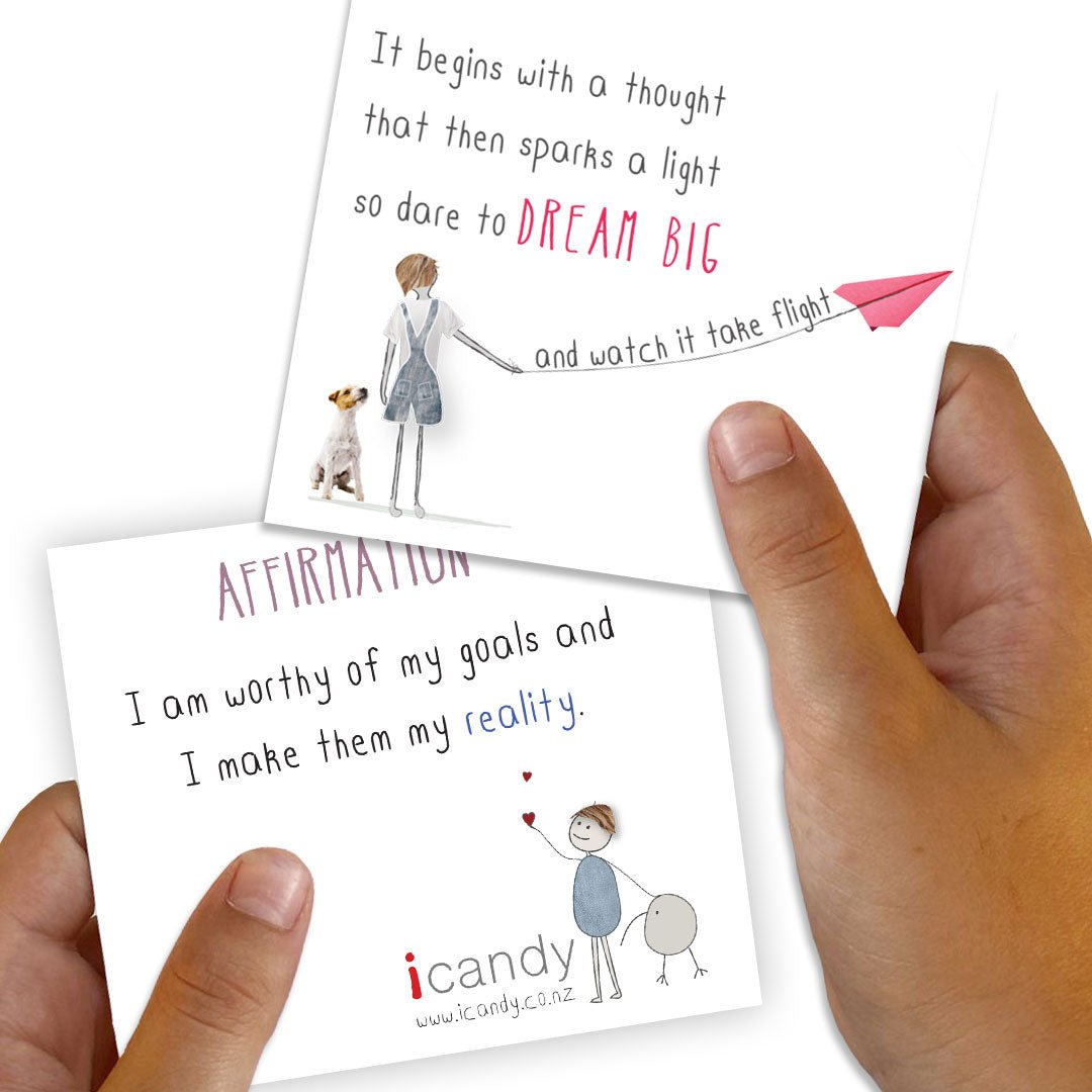 Positivity Pack - Top Tips For Teens: NZ Made Greeting Card, , , by Icandy Design Ltd