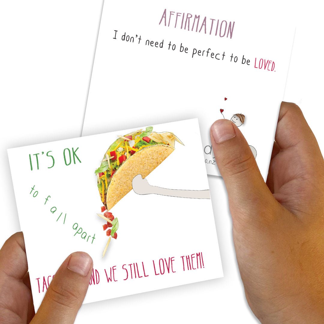 Positivity Pack - Top Tips For Teens: NZ Made Greeting Card, , , by Icandy Design Ltd