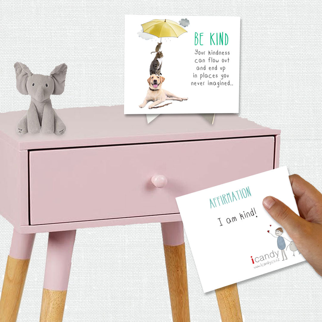 Positivity Pack - Wise Words For Young Minds: NZ Made Greeting Card, , , by Icandy Design Ltd