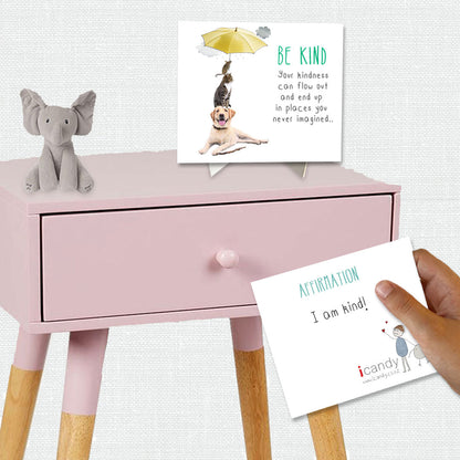 Positivity Pack - Wise Words For Young Minds: NZ Made Greeting Card, , , by Icandy Design Ltd